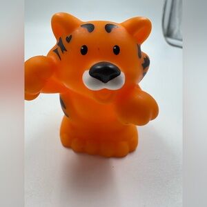 Little People 2007 ORANGE TIGER Fisher Price safari zoo farm Noah’s Ark animals